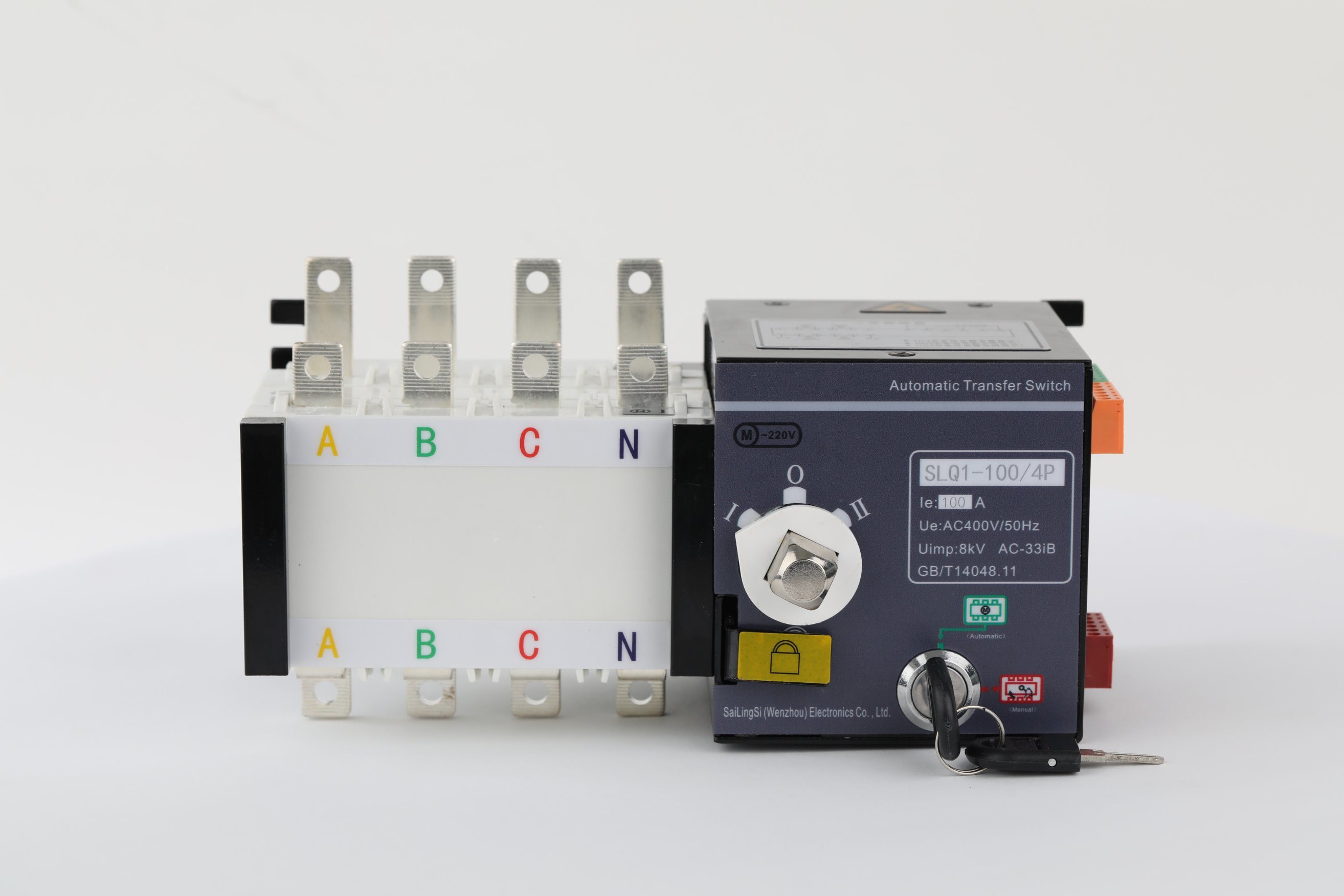 100A To 3200A Dual Power Automatic Transfer Switch ATS