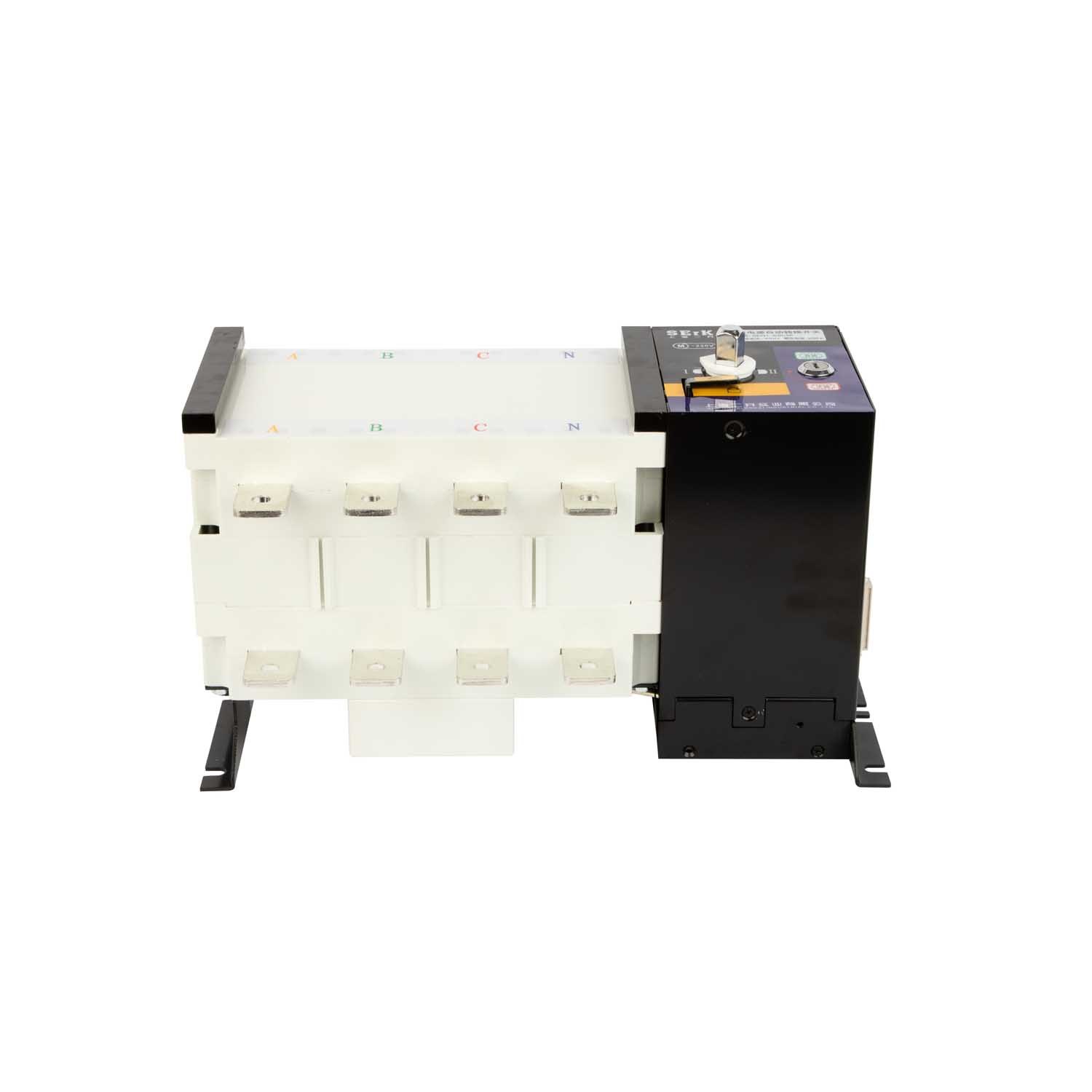 Uvq1-160A 4p ATS 400V 50Hz ATS Self Return Electric Automatic Transfer Switch with Fire Control